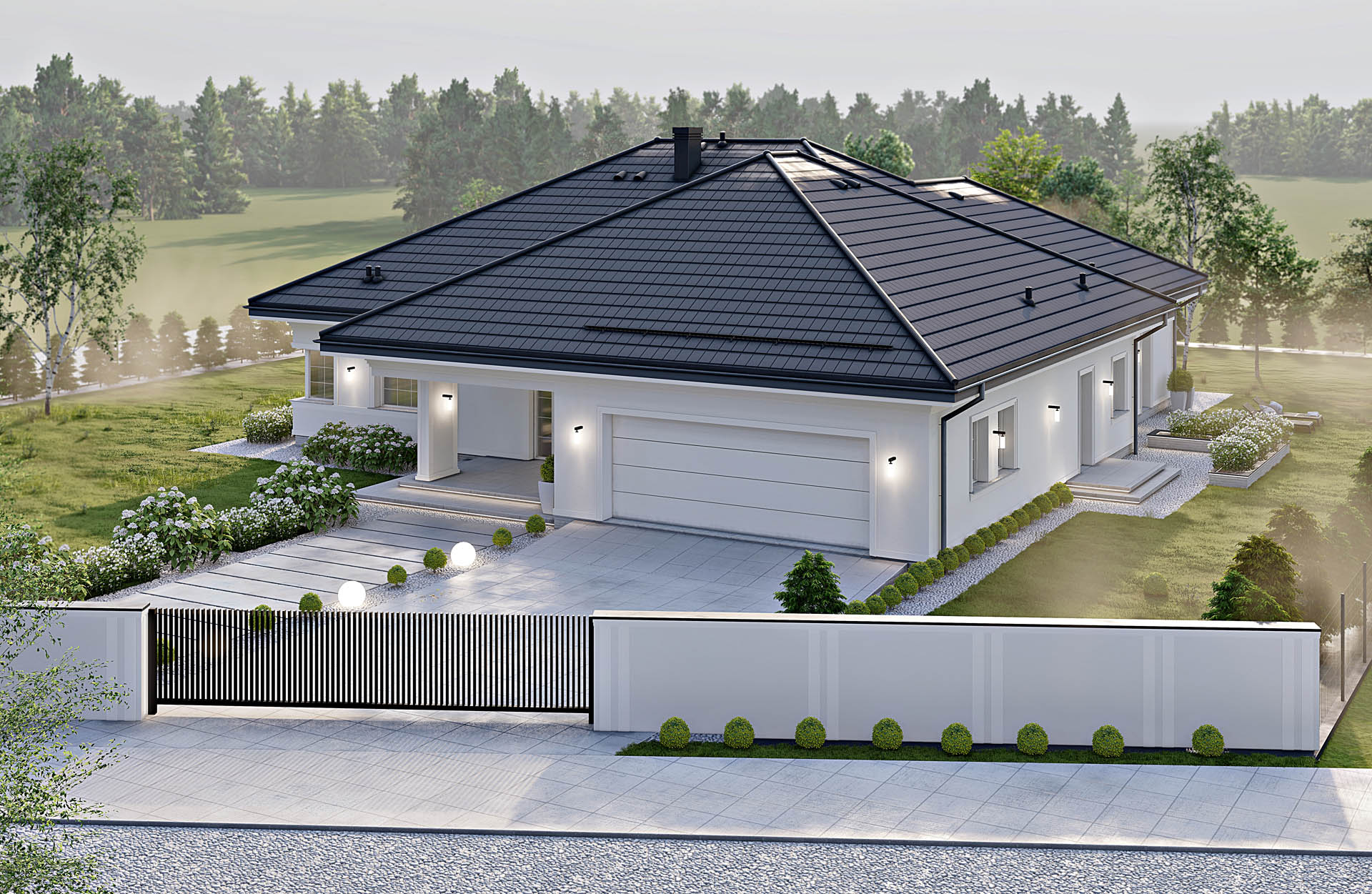 Budynek mieszkalny jednorodzinny, gmina Baranów